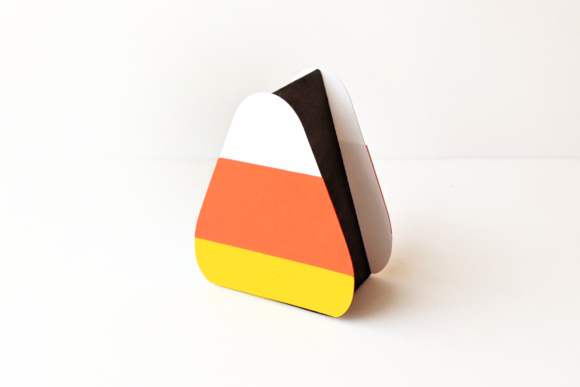 Candy Corn Shaped Gift Box SVG Review for Real Embroidery Projects