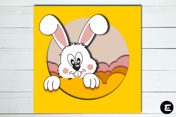 Cute 3D Rabbit SVG for Animal Lovers & Craft Makers