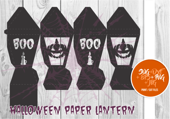 Halloween Paper Lantern Series a 0015