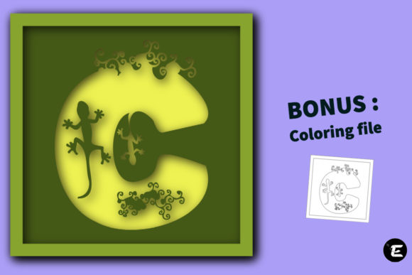 Letter C: A 3D SVG Shadow Box for Modern Local Branding