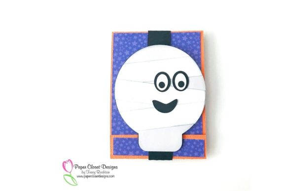 Mummy Matchbook: 3D SVG Shapes for Festive Branding