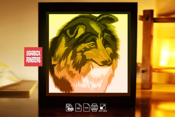 Shetland Sheep Dog Paper Light Box 242: A Designer’s Honest Take for Real Embroidery Projects